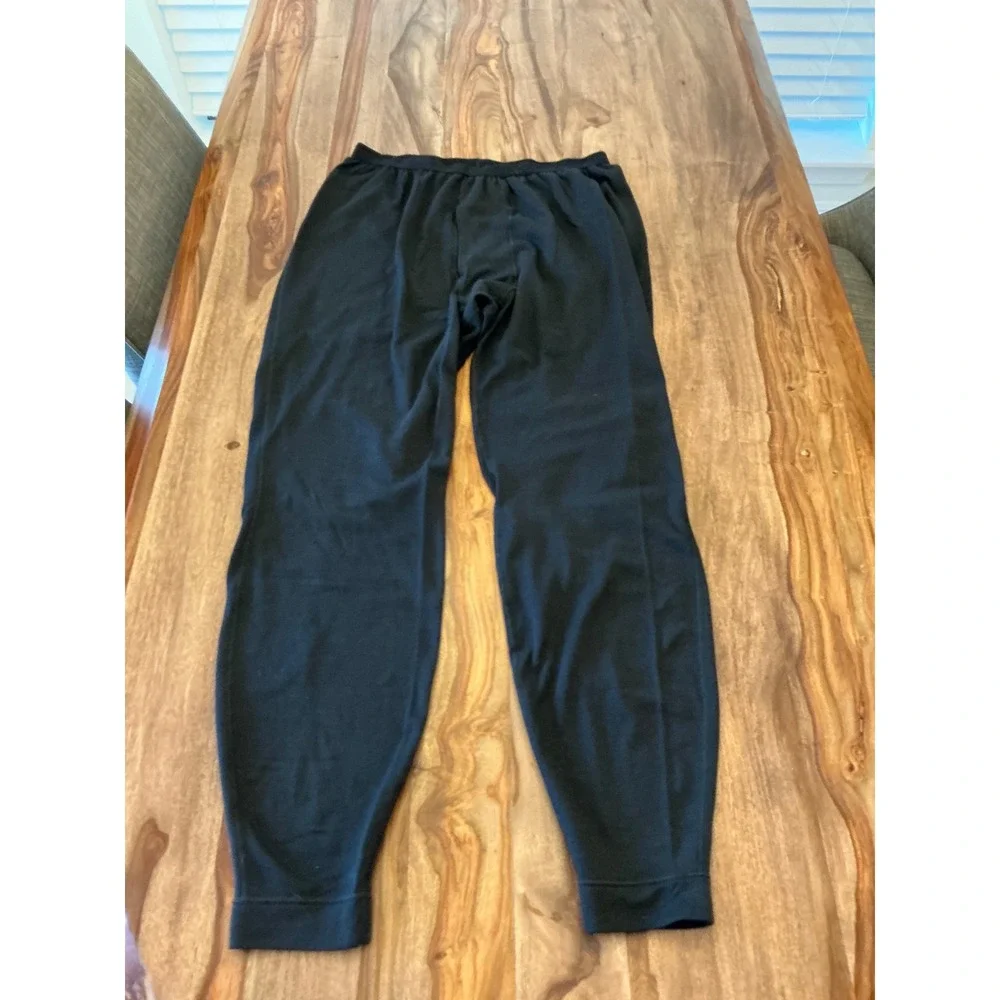 Patagonia Capilene Base Layer Bottoms Mens XXL Black Thermal Pants F16 44420
